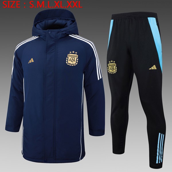 Abrigo Argentina Conjunto Completo 2024-25 Azul 2